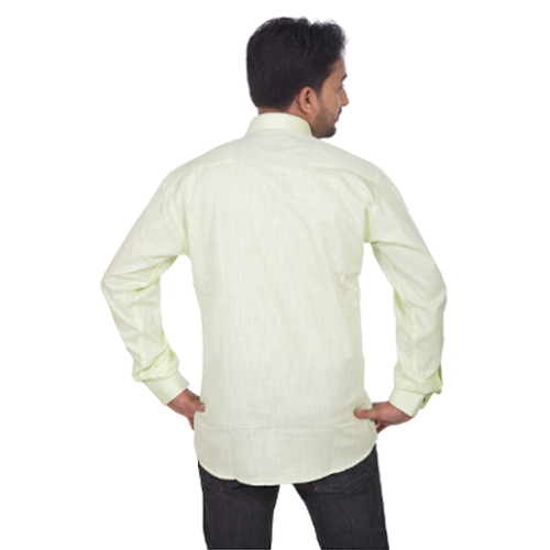 Linen Look Shirt Light Green 3
